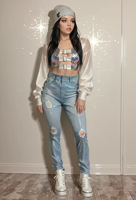 Cut Out Buckle Crop Top