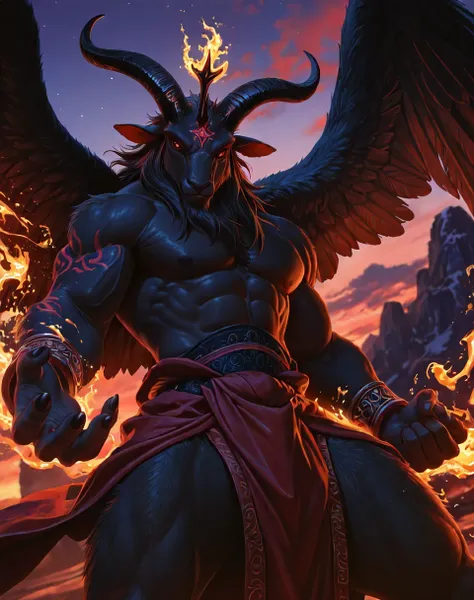 Baphomet (Pathfinder Wrath of the Righteous) (NoobAI) (AD)