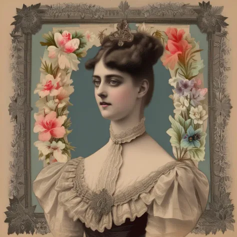 Vintage Victorian Collage