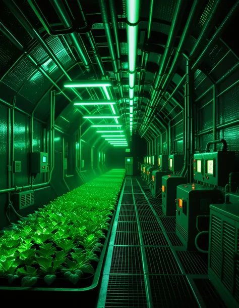 underground hydroponic farm