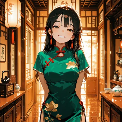 Anime Style Chinese Cheongsam Dress