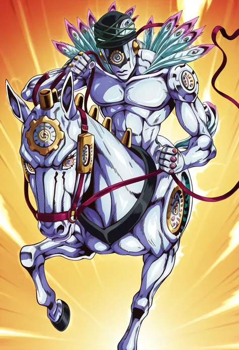 Made in Heaven Stand - JoJo's Bizarre Adventure: STONE OCEAN / JoJo no Kimyou na Bouken: Stone Ocean / ジョジョの奇妙な冒険 ストーンオーシャン - Illustrious/SDXL - COMMISSION