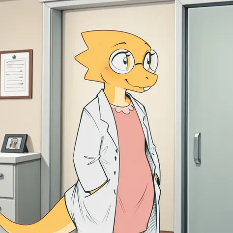Alphys (Undertale) - Allesiathehedge Style