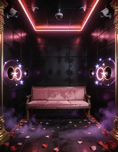 dark magical girl idol waiting room pony