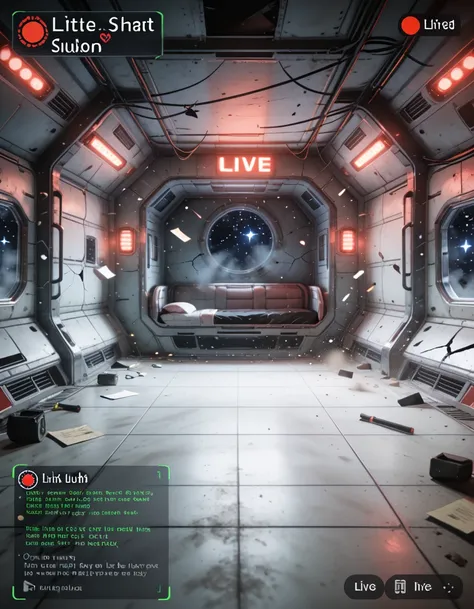 abandoned space station interior (Live stream) pony