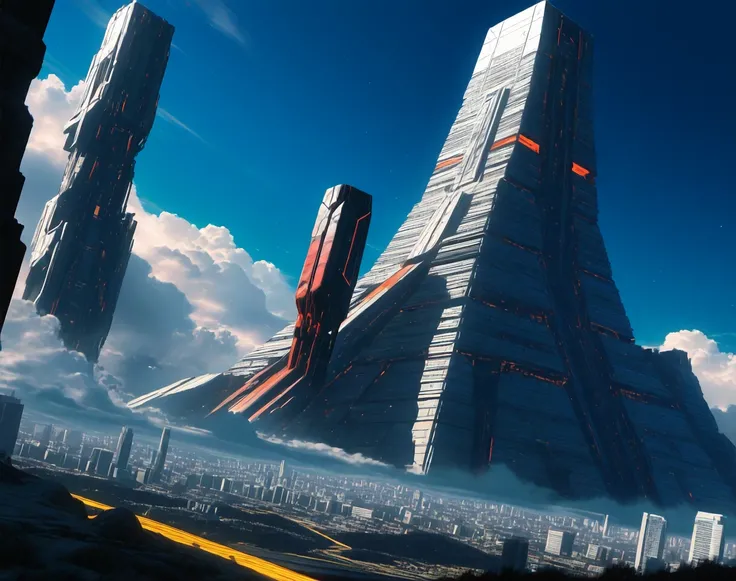 Aztec Futurism (Architecture) (Buildings) (NoobAI) (AD)