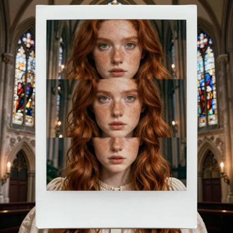 V67 Polaroid frame painting