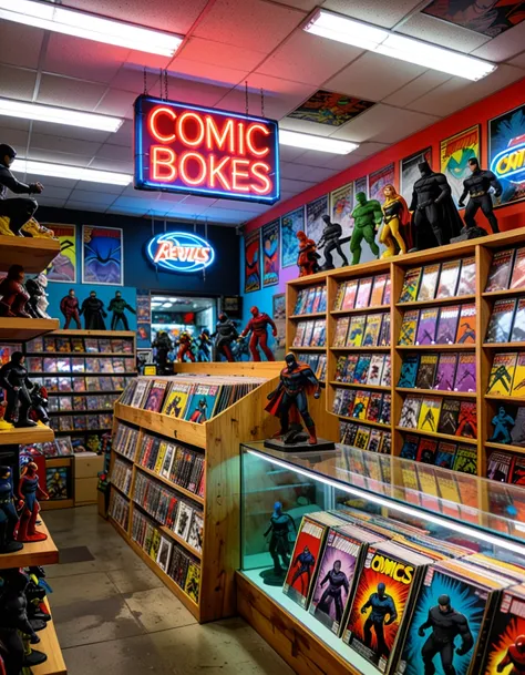 american comic book store