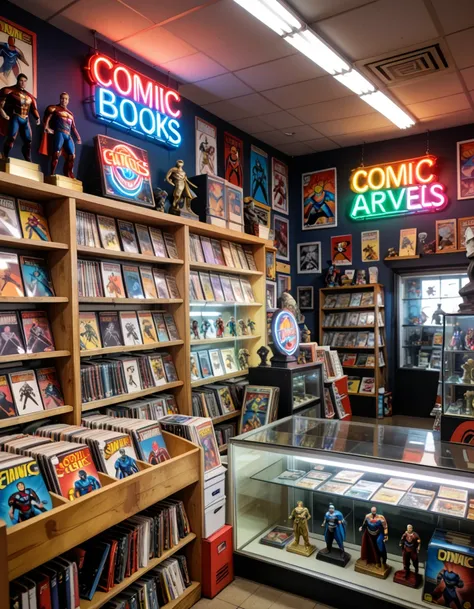 american comic book store pony