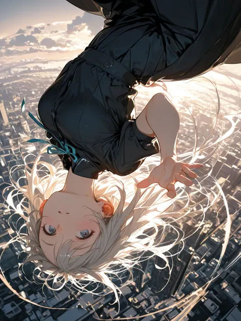 falling up-side down