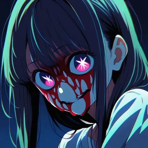 (Illustrious) Messed-Up Oshi No Ko (Dark Anime Style)