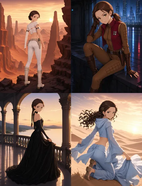 Padmé Amidala - Star Wars - [8 Outfits]