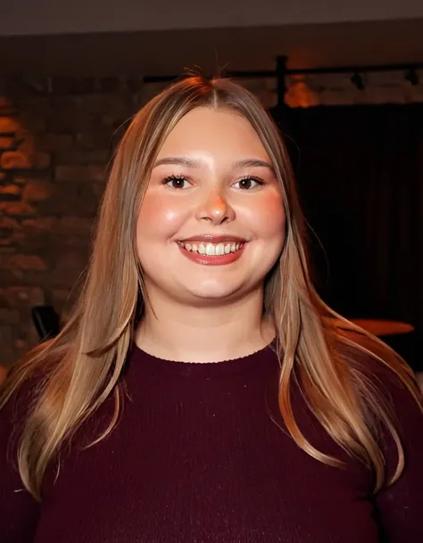 chubby woman SDXL