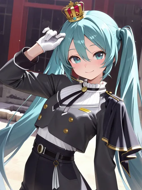 初音未来 YYB [军队] 服装-博歌乐（Hatsune Miku YYB [military] uniform-Vocaloid）
