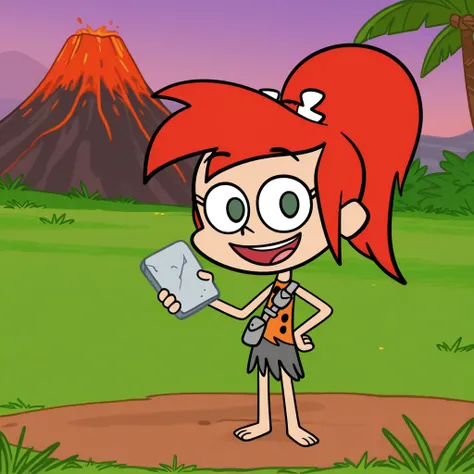 Pebbles Flintstone - Yabba-Dabba Dinosaurs! IL [COMMISSION]