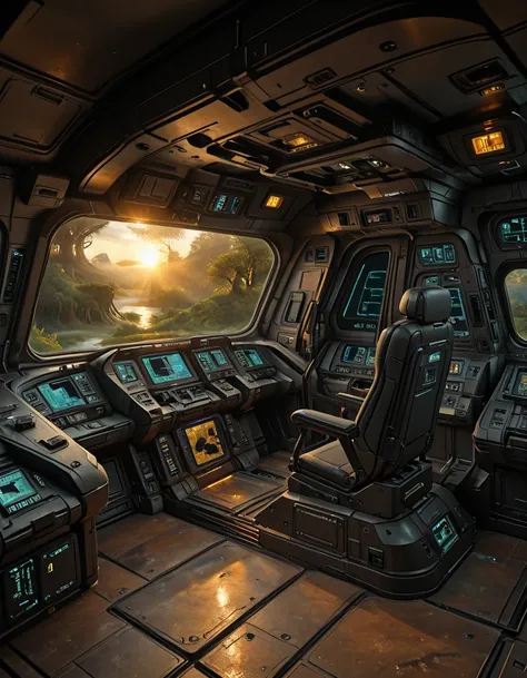ROOMS : Spaceship Cockpit 2 - ILL