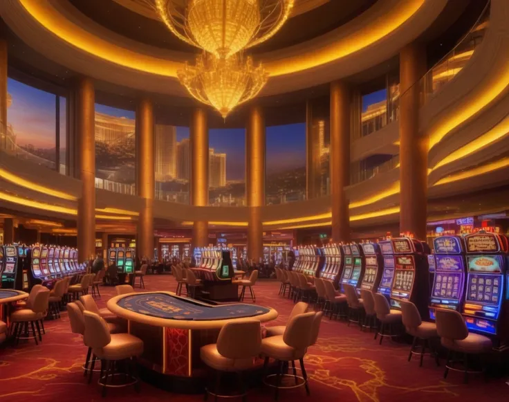 Casino (Landscape) (Background) (SDXL) (AD)