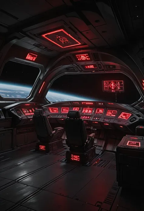 ROOMS : Spaceship Cockpit 5 - ILL