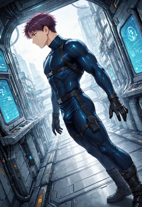 🏢🛡️Eric Vane - Hero Echo (OC)🌍♟️ (ill)