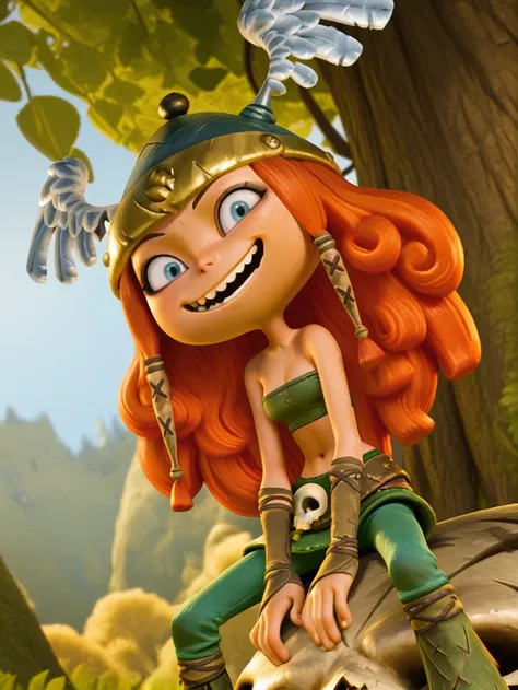 Barbara - Rayman Legends Retold - | Illustrious XL | - by YeiyeiArt