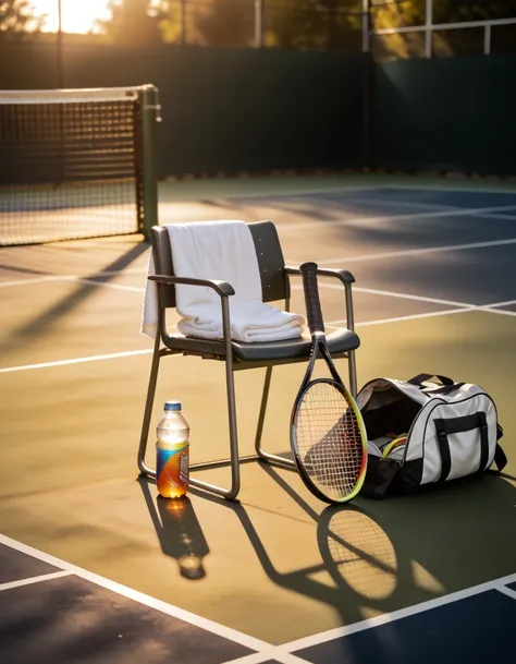 tennis court sideline pony