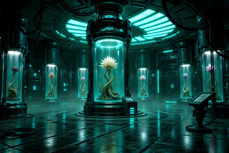Biopunk Sci-fi Containment Laboratory - Flux (thx 4 arrssenne)