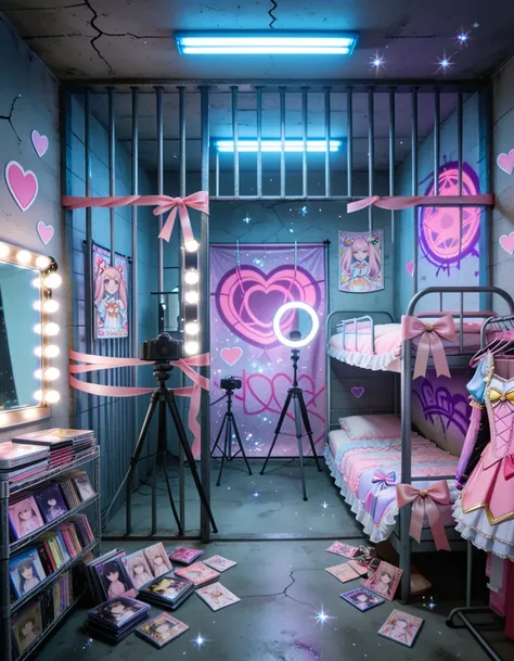 magical girl idol prison cell