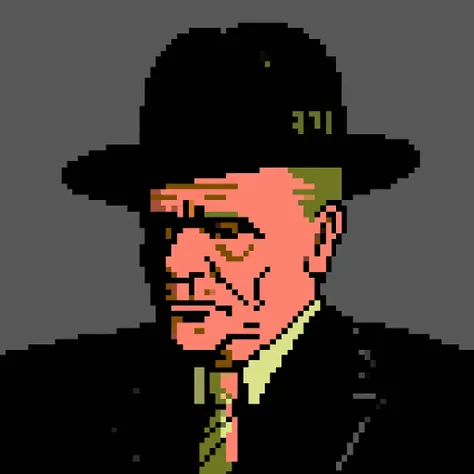 NES - Dick Tracy Mugshots - 1990