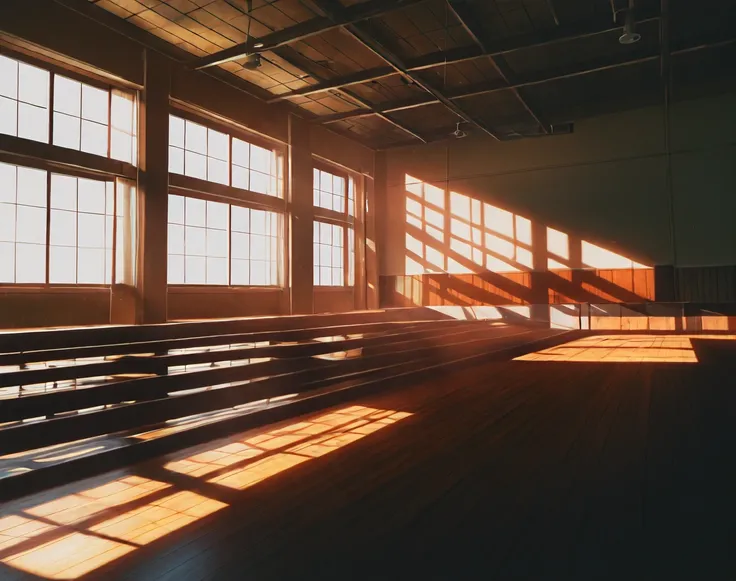 Japanese School Gym (Background) (NoobAI) (AD)