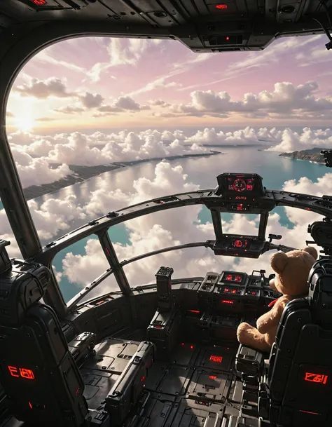 ROOMS : Spaceship Cockpit 8 - ILL