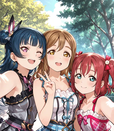 KunikidaHanamaru & TsushimaYoshiko & KurosawaRuby [GBFCollab.Ver]  ( 国木田花丸＆津島善子＆黒澤ルビィ ) [3 in 1] - ( LoveLive! Sunshine!! & Granblue Fantasy )