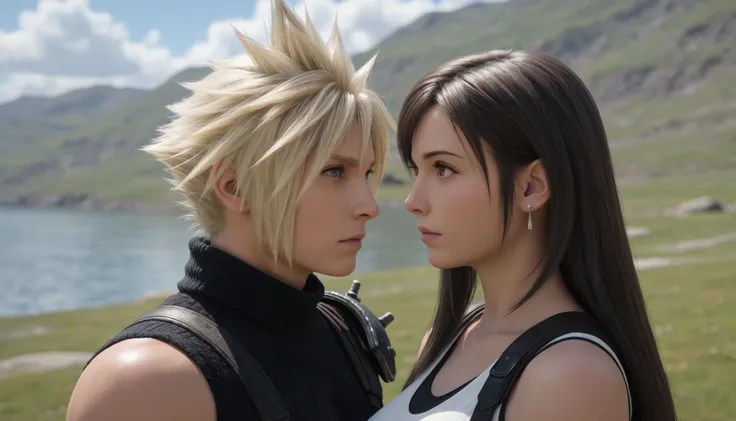 FFVII Game CG Style
