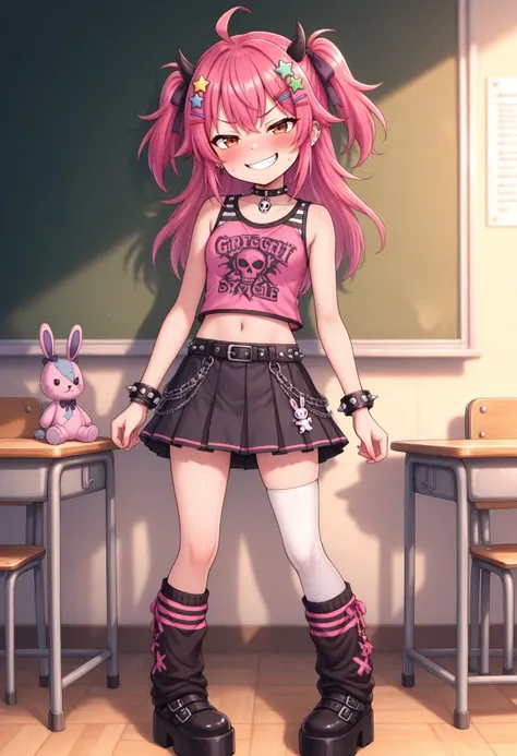 AIの考えるメスガキ：OC／AI's idea of ​​a “naughty girl”：Original Character ＋Style