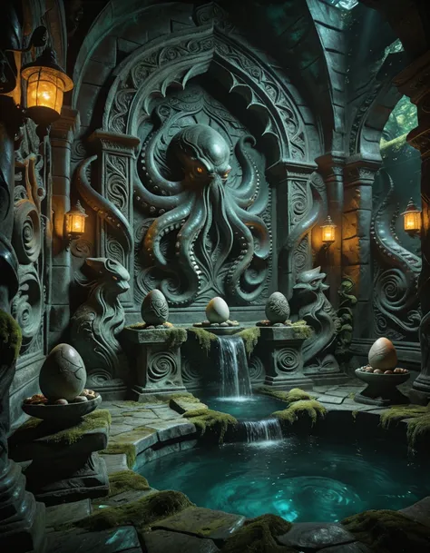ancient kraken deity temple interior (Thx 4 potiferi01286) illu
