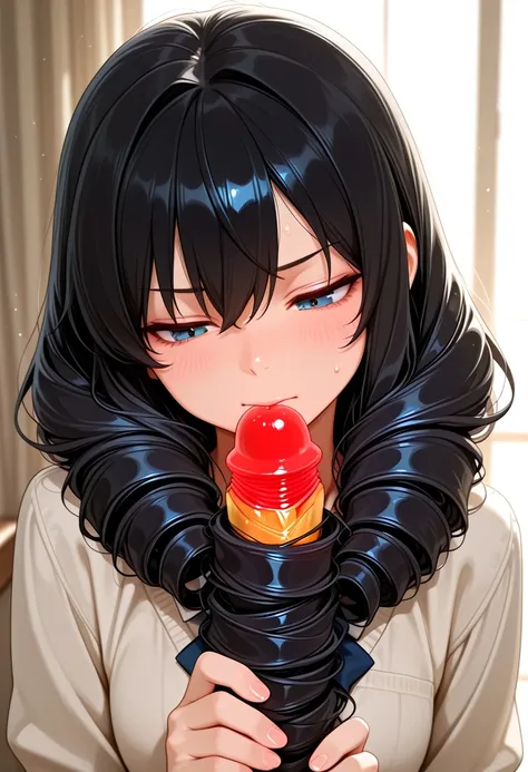 drill hairjob