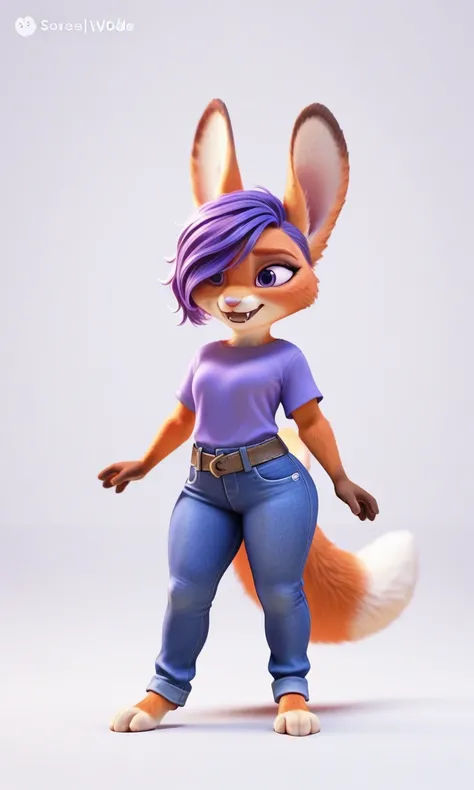 Violet Wilde Hopps Unhinged Zootopia Style (Illustrious)