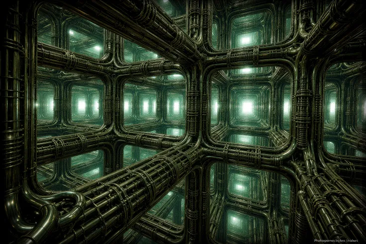Tesseract sytle GIGER