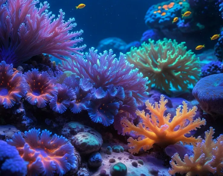 Glowing Coral (Background) (Landscape) (SDXL) (AD)