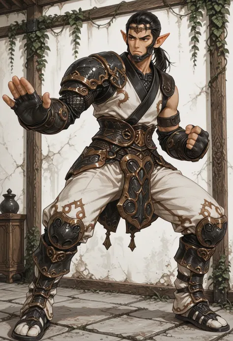 Monk Armors (Various) (Final Fantasy XI)