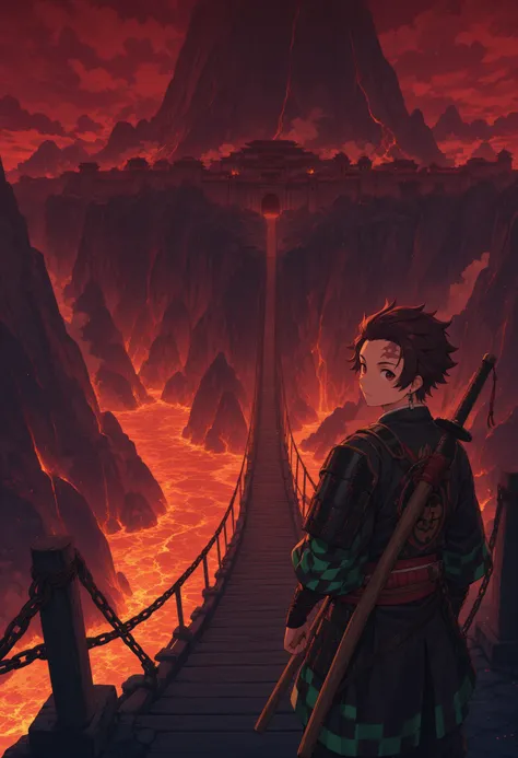 Volcano bridge (RPG locations PACK)