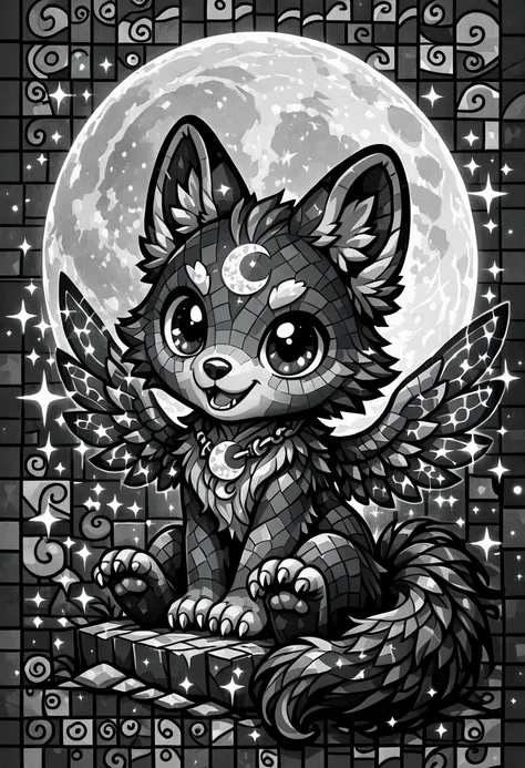 Chibi mosaic - Style