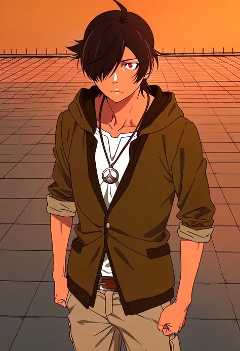 Koyomi Araragi from Monogatari series (Kizumonogatari ver.)