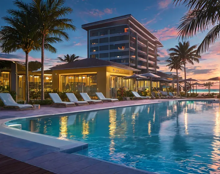 Beach Resort (Background) (NoobAI) (AD)