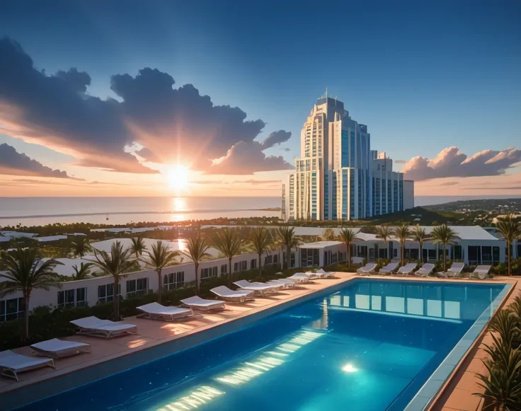 Luxury Beach Resort (Background) (Pony) (AD)