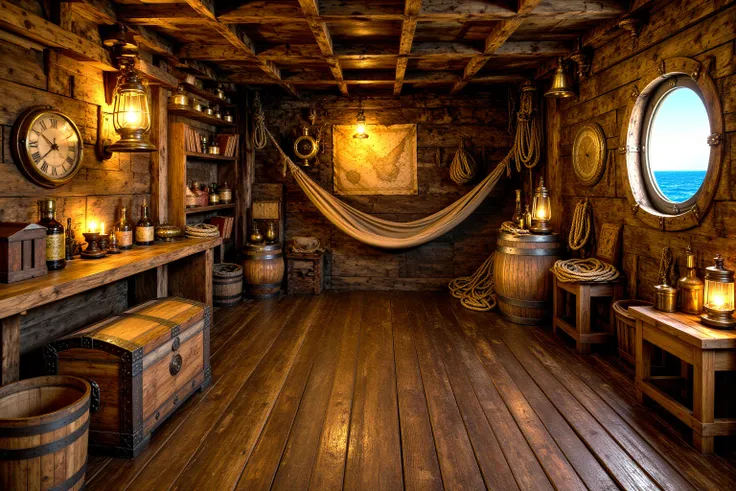 Pirate Ship Cabin