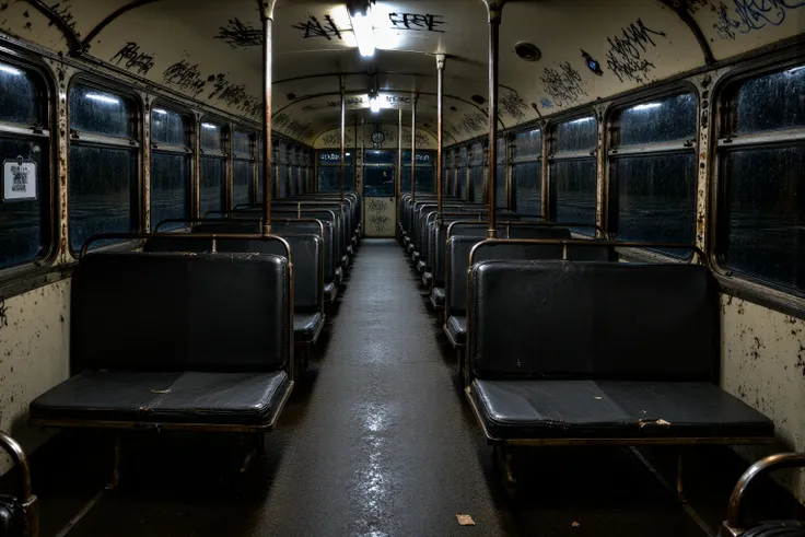 Postcalyptic Bus Interior