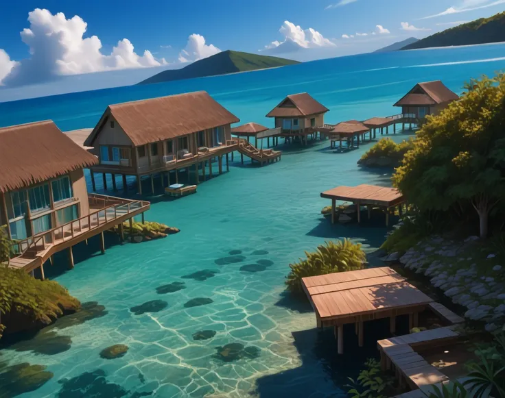 Overwater Bungalow (Background) (Pony) (AD)
