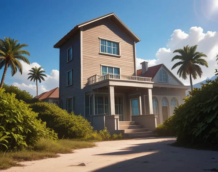 Beach Bungalow (Buildings) (Architecture) (Pony) (AD)