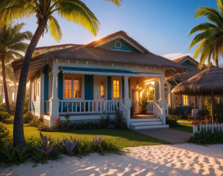 Beach Bungalow (Buildings) (Architecture) (SDXL) (AD)