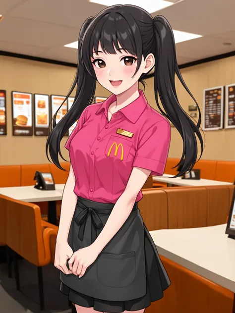 mcdonald's uniform / 麦当劳小粉